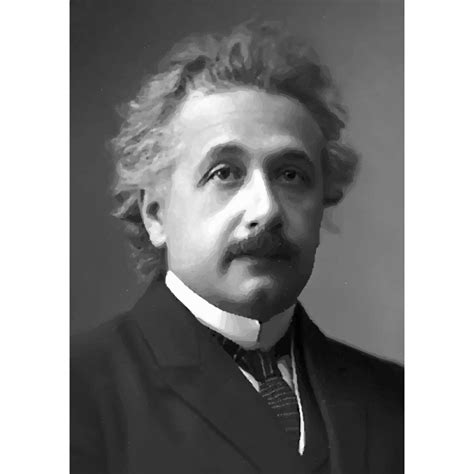 Einstein At Younger Age Vector Portrait Free Svg