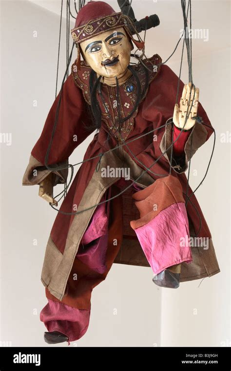 Myanmar Burma Burmese Marionette Magician Figure Stock Photo Alamy