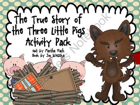 Teachers Notebook Three Little Pigs Readers Theater Little Pigs