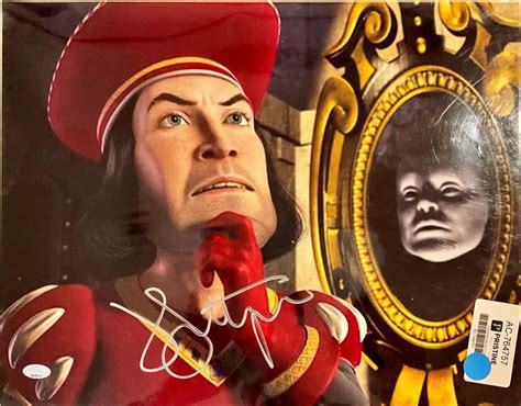 At Auction John Lithgow Signed Voice Of Lord Farquaad From Shrek