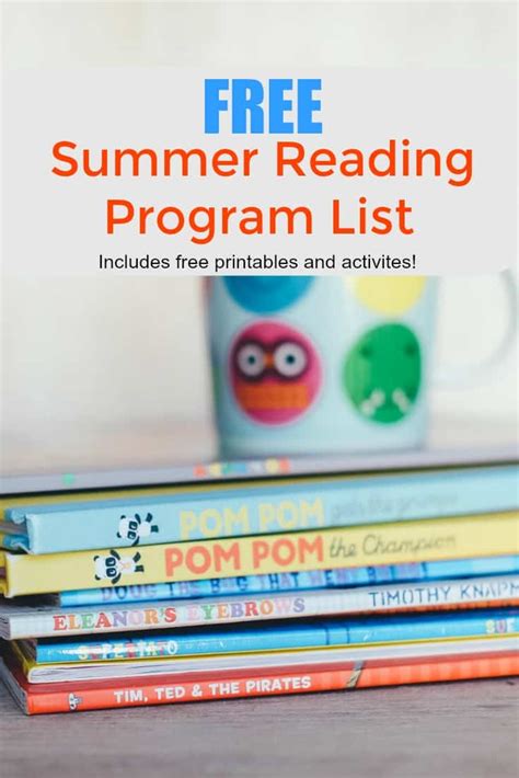 Summer Reading Programs List 2018 Summer Reading Progams