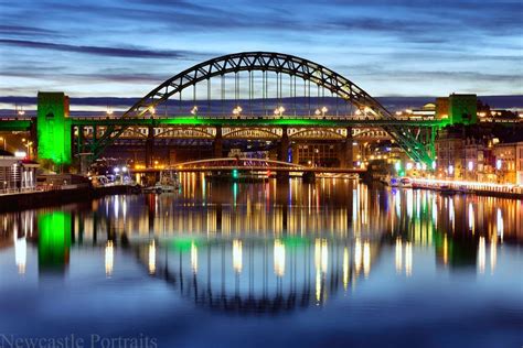 Newcastle Photos Tyne Bridge In Green Newcastle Photos Newcastle Prints
