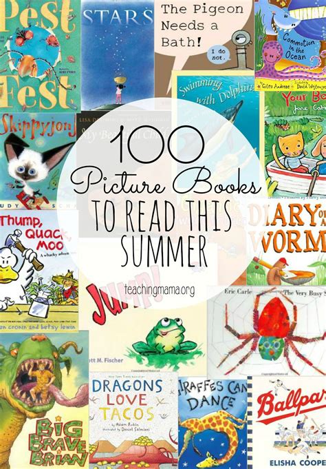 100 Picture Books To Read This Summer