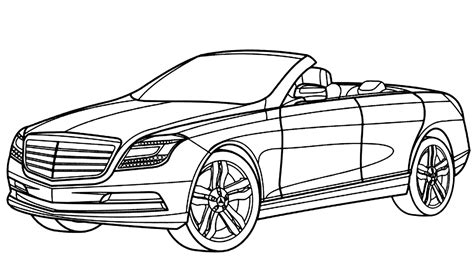 Dibujo 24 De Coches Para Colorear