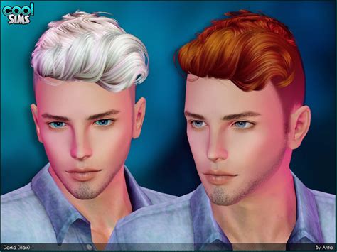 The Sims Resource Anto Darko Hair