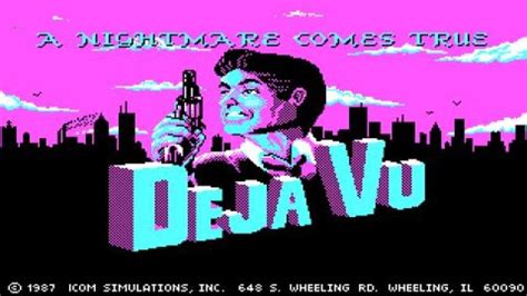 Deja Vu Gameplay Pc Game 1985 Youtube