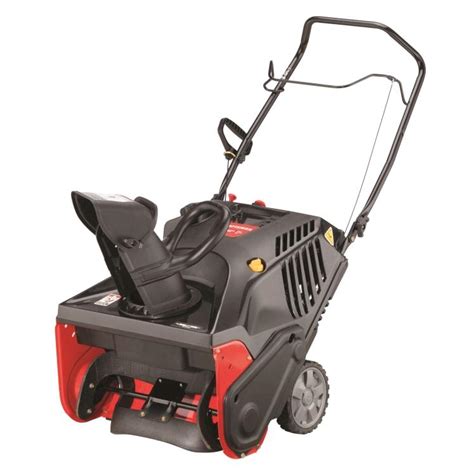 Craftsman 21 In 179cc Single Stage Snow Blower W Electric Start Gas