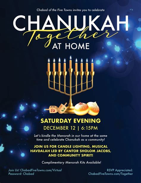Chanukah Together At Home
