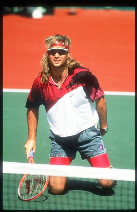 Iconic Eyewear Moments From The 90s Tennis Clothes Andre Agassi