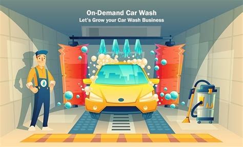 Grow Your Car Wash Business With An On Demand Mobile App Application