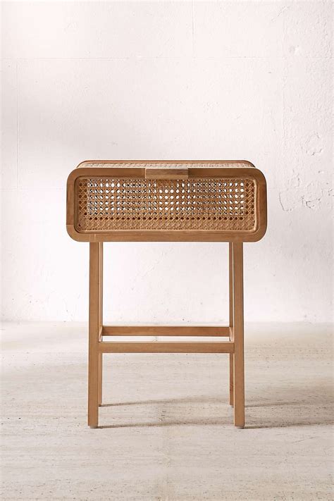Shop with afterpay on eligible items. Marte Rattan Side Table - Urban Outfitters | Furnishings ...