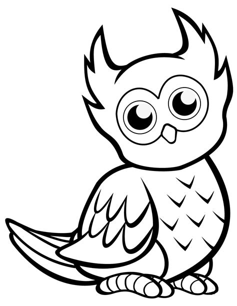 Free Owl Coloring Pages Coruja Para Colorir Artesanato De Coruja The