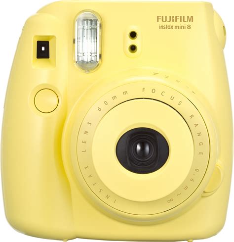 Best Buy Fujifilm Instax Mini 8 Instant Film Camera Yellow Mini 8