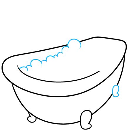 how to draw a bubble bath really easy drawing tutorial