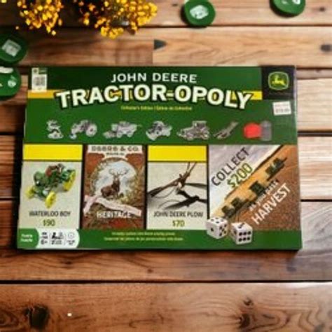Masterpieces Co Games John Deere Tractoropoly Monopoly Collectors