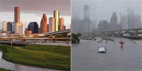 Hurricane Harvey Before And After Photos Show Houston Flooding