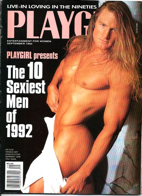 PLAYGIRL Magazine September 1992 Erotic Men Magazine GayVM Com