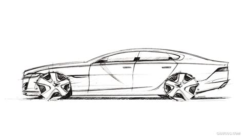 Jaguar Xf 2016my Design Sketch