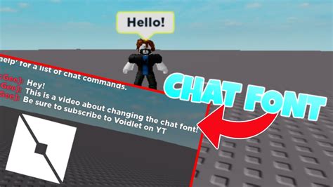 Tutorial How To Change Your Font And Style In Roblox Youtube Pfp