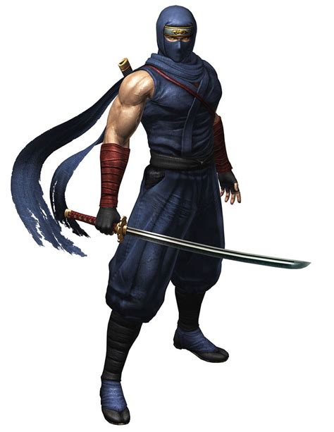 Ryu Traditional Dark Blue Characters And Art Ninja Gaiden 3 Razors