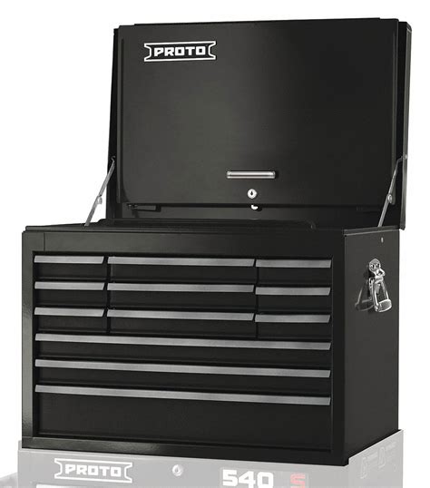 Proto Black Heavy Duty Top Chest 19 In H X 27 In W X 18 In D Number