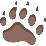 Bear Footprint Icon Clipart Pathway Transparent Pinclipart
