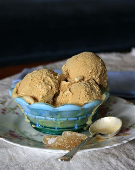 Double Ginger Molasses Ice Cream Crosbys