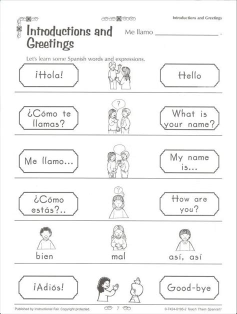26 Spanish Activities For Preschoolers Photos Worksheet For Kids