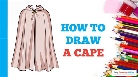 How To Draw A Cape In A Few Easy Steps Drawing Tutorial For Beginner