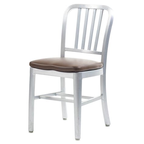 Great savings & free delivery / collection on many items. Aluminum Dining Chair with Upholstered Seat - Restaurant ...