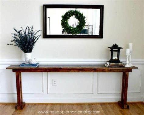 25 Best Diy Entryway Table Ideas With Tutorials Page 2 Of 3 Diy