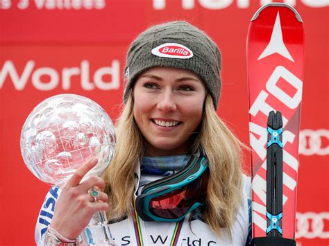 Olympian Mikaela Shiffrin, the top slalom skier in the world, is ...