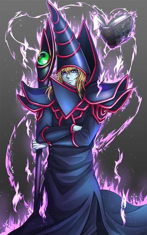 Anime Trading Card Games Yu Gi Oh Dark Magician Blonde Artwork Digital Art Hd Wallpaper