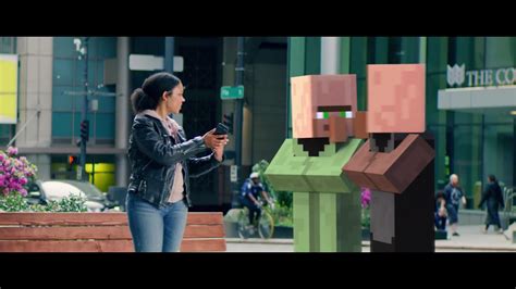 Microsoft Teasert Augmented Reality Variante Von Minecraft An
