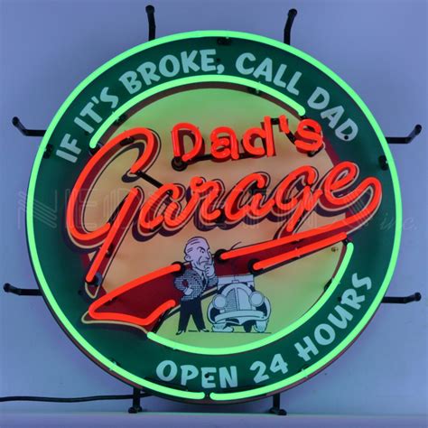 Auto Xtra Dads Garage Neon Sign 5dadsg Neonetics