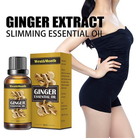 30 150ml Lymph Detoxification Ginger Oilbelly Drainage Ginger Oil