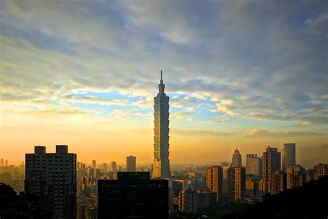 Sunset Taipei 101 Johnny Lai Flickr