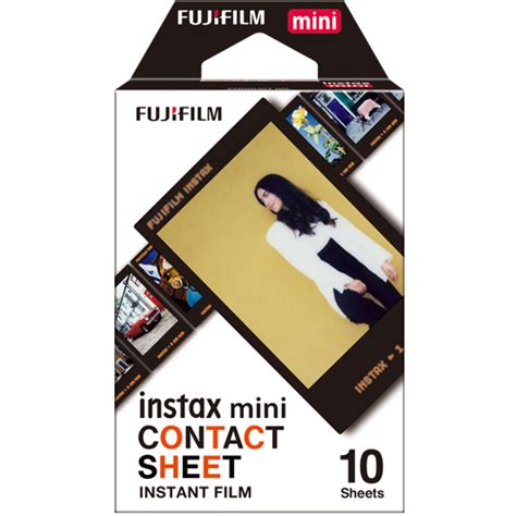Wonder Photoshop Instax Mini Film Contact Sheet