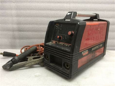 Lincoln Electric Invertec V S Stick Smaw Welder W Leads Used