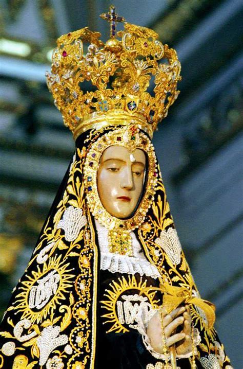 Apostolado De La Piedad Popular Dieciocho De Mes A La Virgen De La Soledad