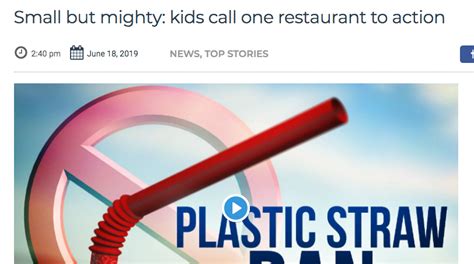 Small But Mighty Kids Call One Restaurant To Action