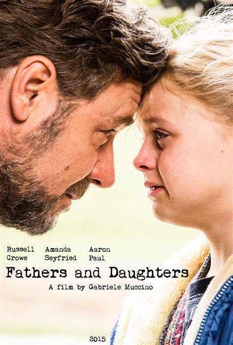 Poster Zum Film Väter Und Töchter Ein Ganzes Leben Bild 10 Auf 10