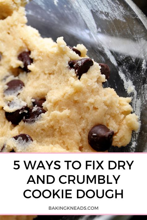 Sep 07, 2020 · if your dough is too tough because you overworked it during the kneading process, it will be much easier to fix. 5 Ways to Fix Dry and Crumbly Cookie Dough (Plus the ...