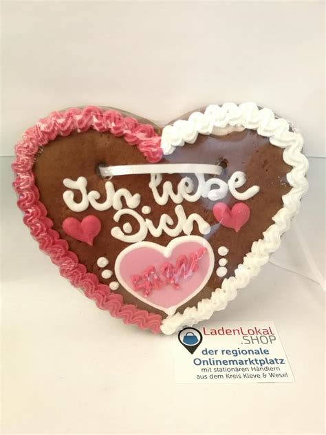 Liebessprüche und zitate für deinen schatz. Lebkuchenherz 15x17cm Liebessprüche Herz im Herz 100g "Ich ...