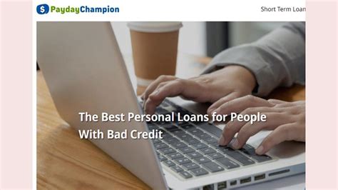 Best 5 Personal Loans For Bad Credit Guaranteed Approval 5k Usd With