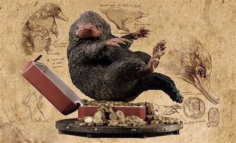 Fantastic Beasts And Where To Find Them Niffler Statue By Pr Sideshow