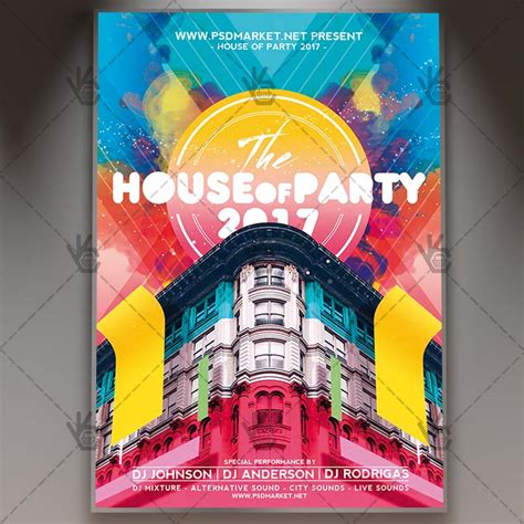 House Party Flyer Template Free