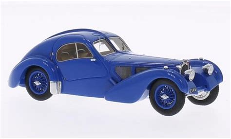 Miniature Bugatti 57 143 Minichamps Typ Sc Atlantic Bleue 1938 First