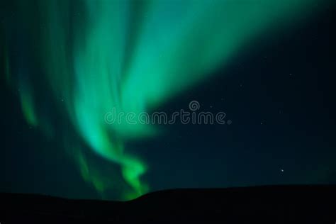 Aurora Borealis Northern Lights Iceland Stock Photo Image Of Brand