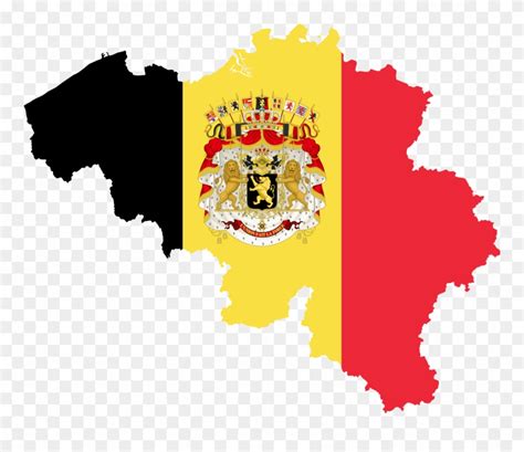 This Free Icons Png Design Of Belgium Map Flag With Clipart Pinclipart